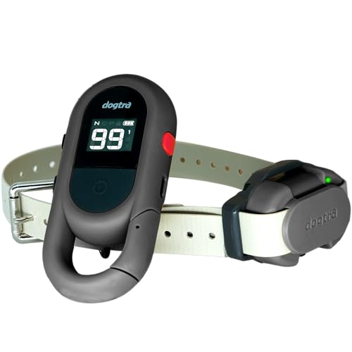 Tan Waterproof Rechargeable Dog Training Collar with Remote X540