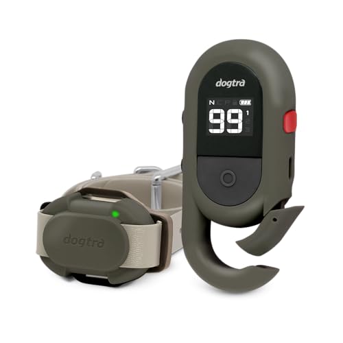 Tan Waterproof Rechargeable Dog Training Collar with Remote X540