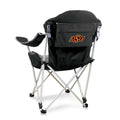 Black Reclining Camp Chair R418