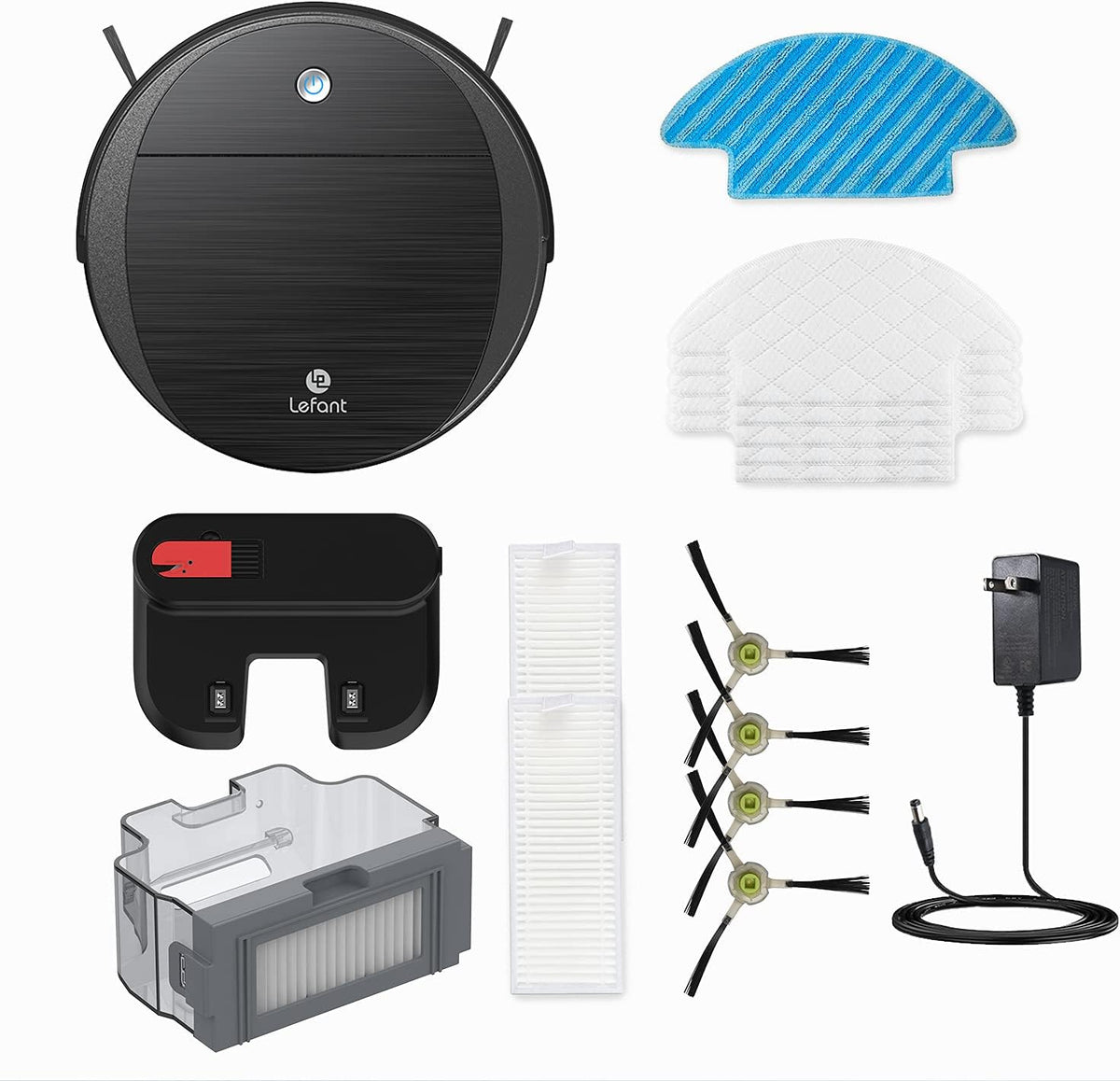 Robot Vacuum, 2200Pa Suction, Self-Charging, Tangle Free A595592