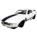 White 1/18 Diecast Car S21254