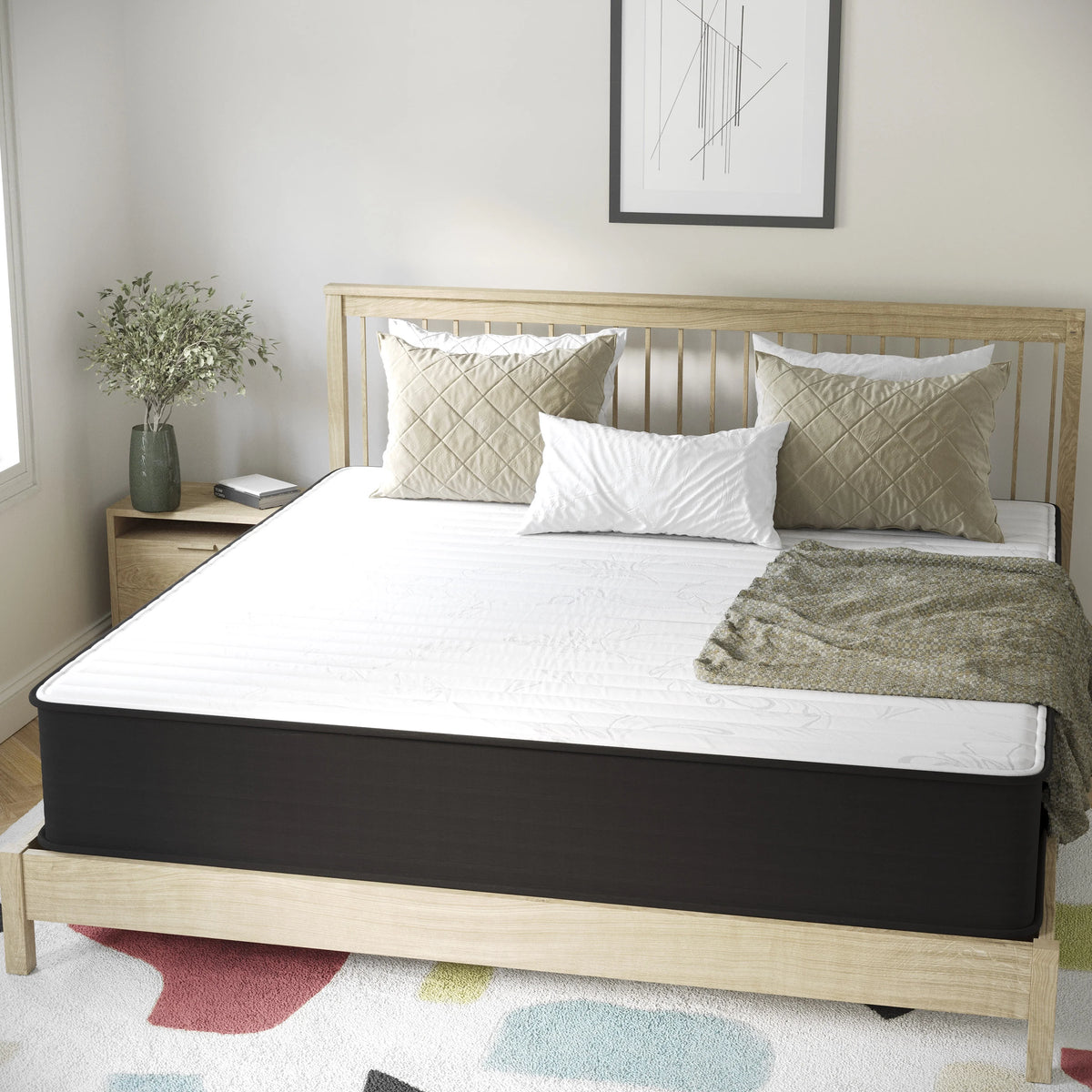 10 Inch Full Size Hybrid Mattress N63228