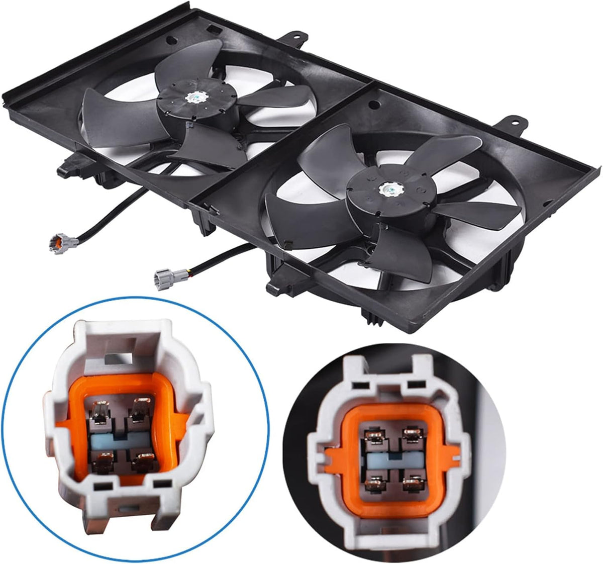 Radiator Cooling Fan Pack of 2 Q3705
