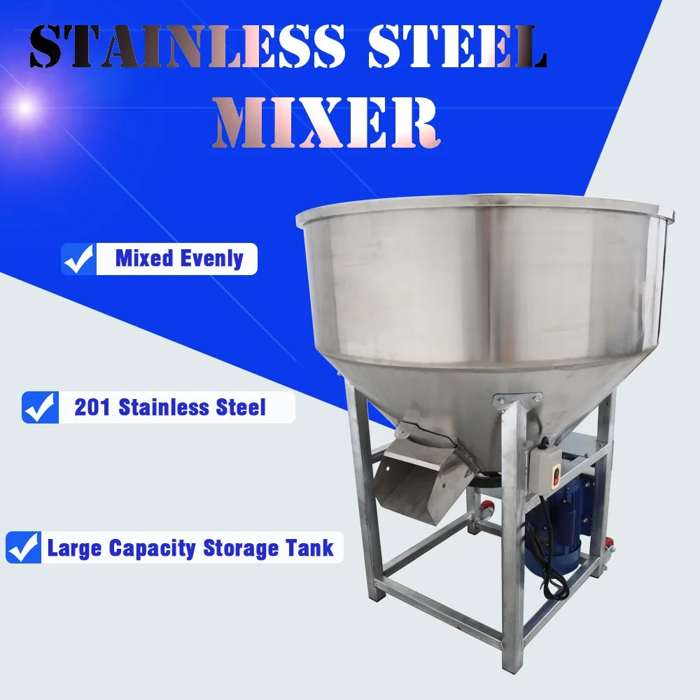 Stainless Steel 220V Feed Mixer H815