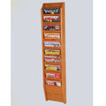 Medium Oak Wall Mount Magazine Rack N882725