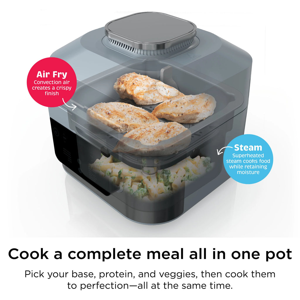 6-Qt. 10-in-1 Rapid Cooker & Air Fryer M90010
