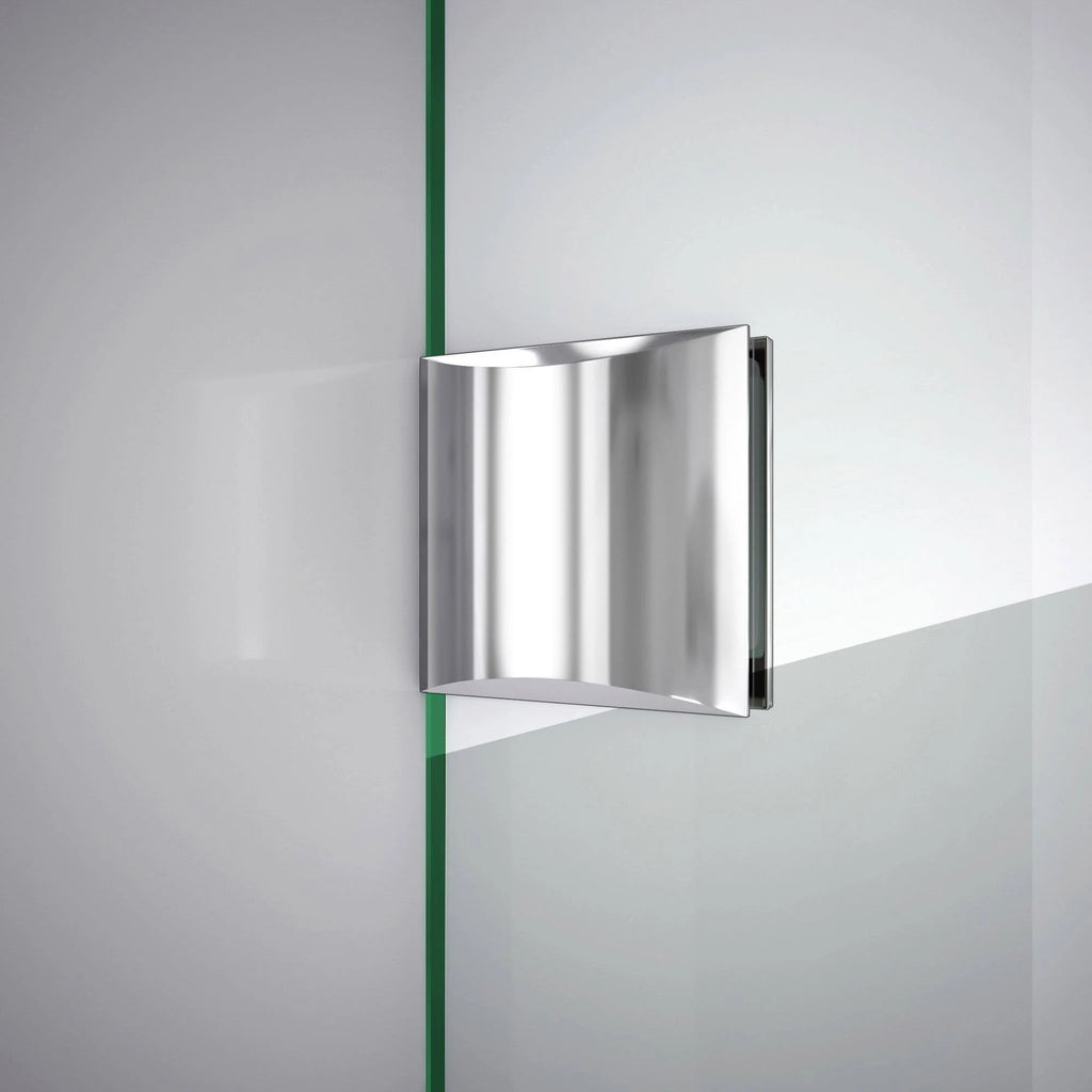 Brushed Nickel Hinged Shower Enclosure L8075