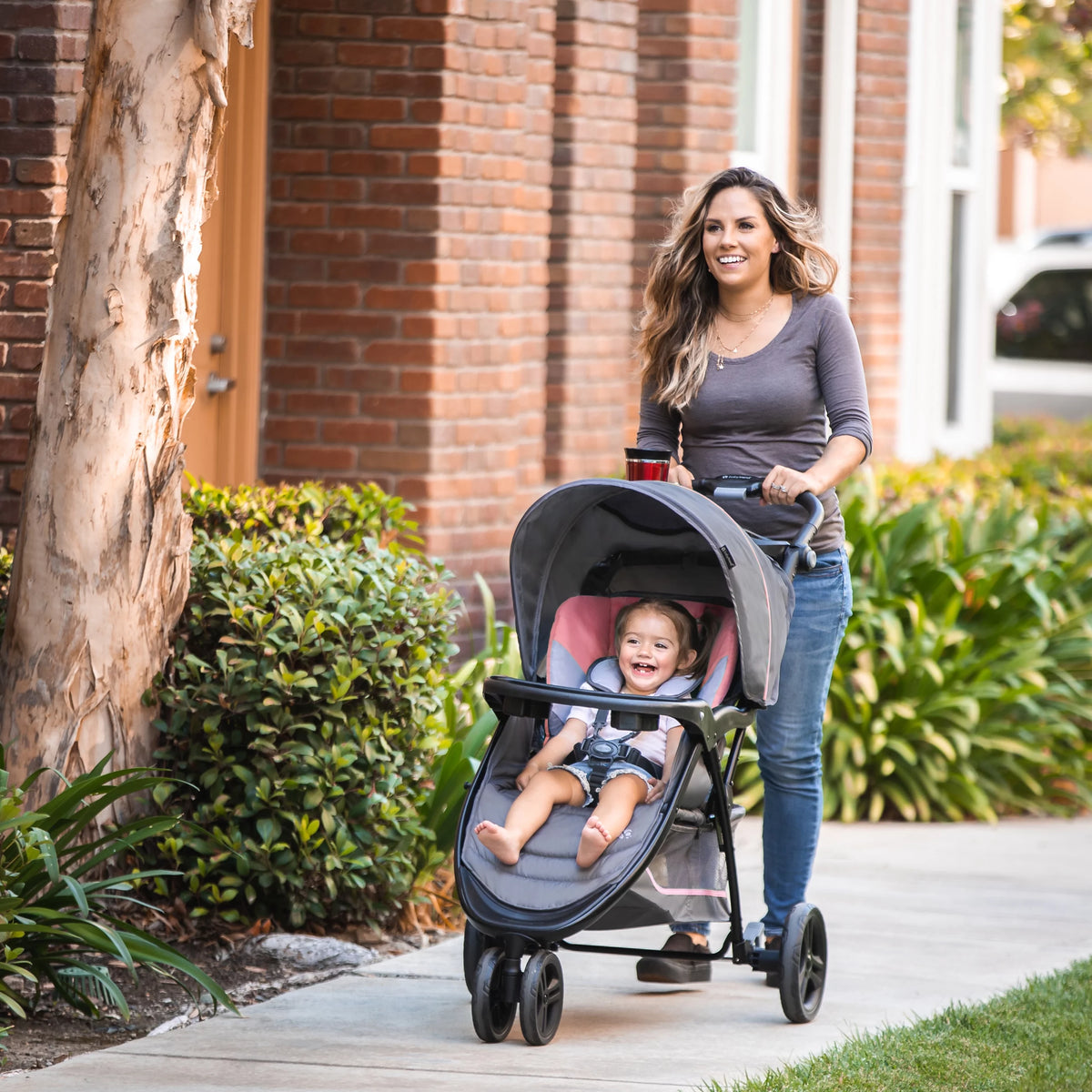 Pink Flamingo Travel System Stroller C554771