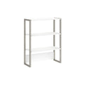 White Bookcase Hutch Q660204