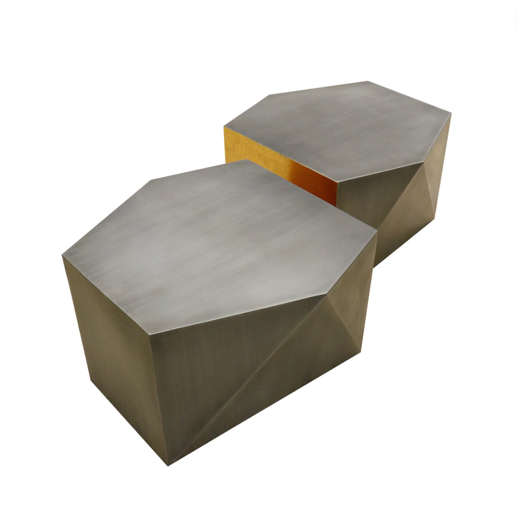 Grey Coffee Table Set X713145