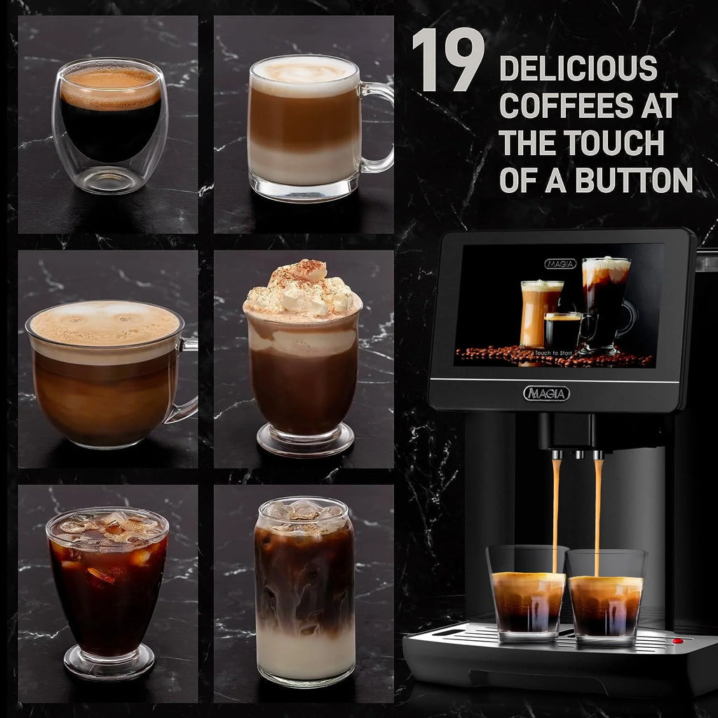 Black Automatic Coffee Espresso Machine S97844