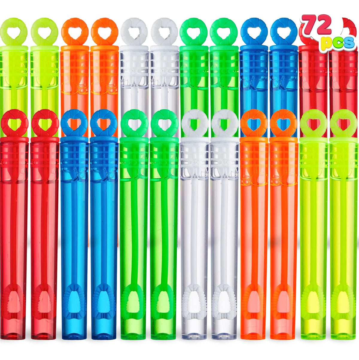 72PCS Mini Bubble Wands Bulk Toy E330453