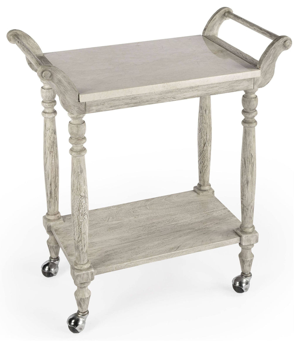 Marble Serving Cart B37742