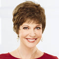 Brunette Human Hair Wiglet Hairpiece U788441