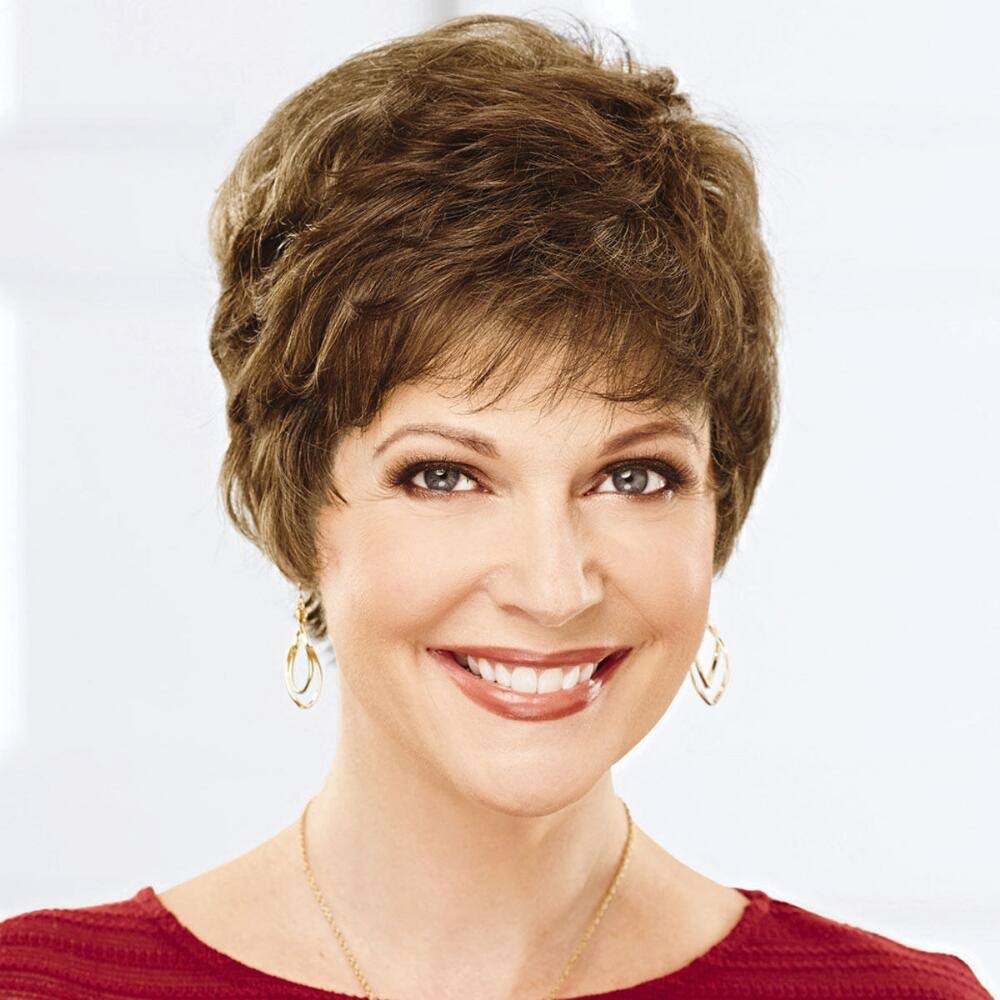 Brunette Human Hair Wiglet Hairpiece U788441