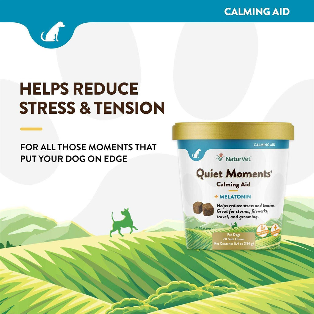 Calming Aid Plus Melatonin Dog Soft Chews Z768