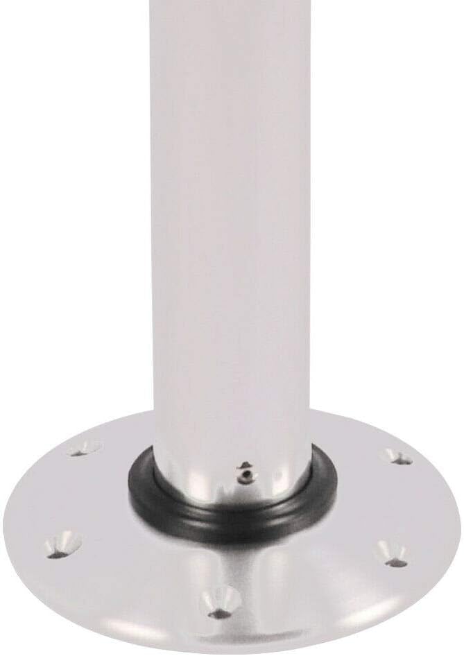Adjustable Height Table Pedestal Stand Base with Polished Stainless Handle I639521