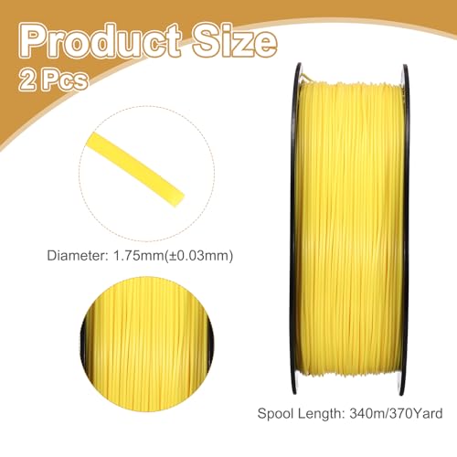 1.75mm 1KG PETG 3D Printer Filament Sky Blue 2 Pcs P1295