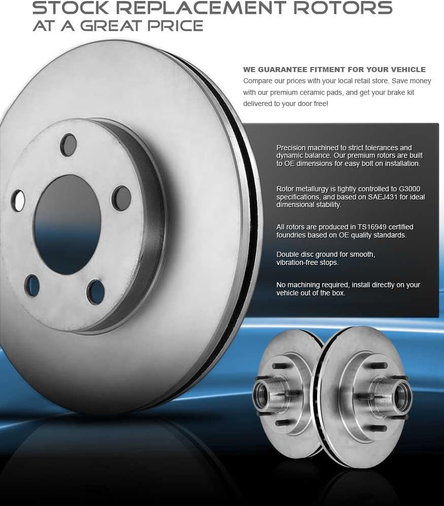 Brake Disc Rotors and Metallic Brake Pads A26759