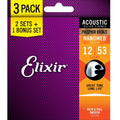 Phosphor Bronze Light 12-53 Acoustic Guitar Strings R692647