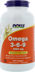 Omega 3-6-9 1000 mg 250 Softgels B437073