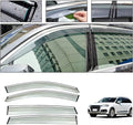 Smoke Tape-On Side Window Deflectors S532