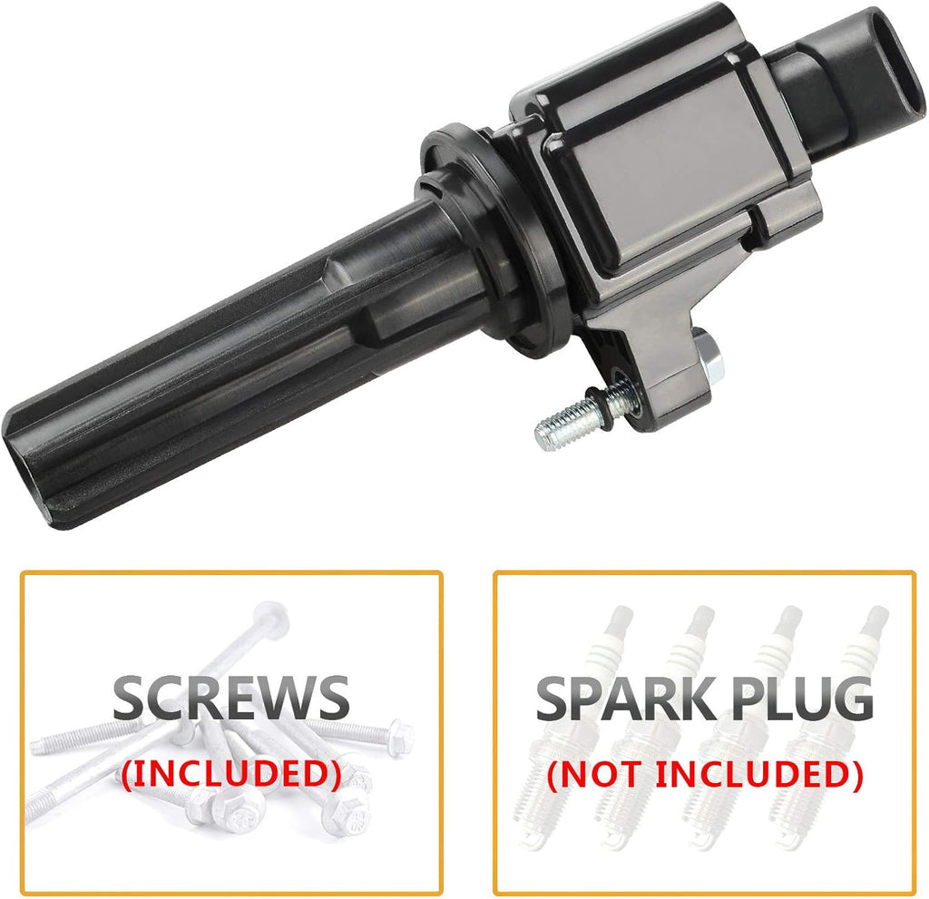 Ignition Coils 4-Pack Compatible with Chevrolet Colorado GMC Canyon 2.9L L4 2007-2012 K508061