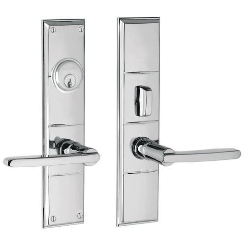 Satin Black Dummy Handleset Trim Set S7307