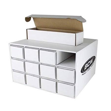 White Storage Box with 12 800-Count Storage Boxes D18286