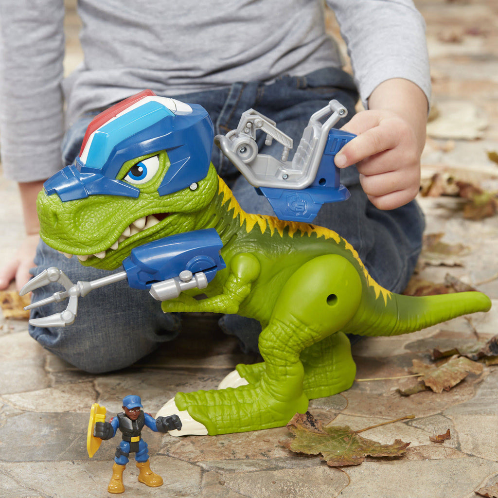 Troopersaurus and Bobby Badge A287