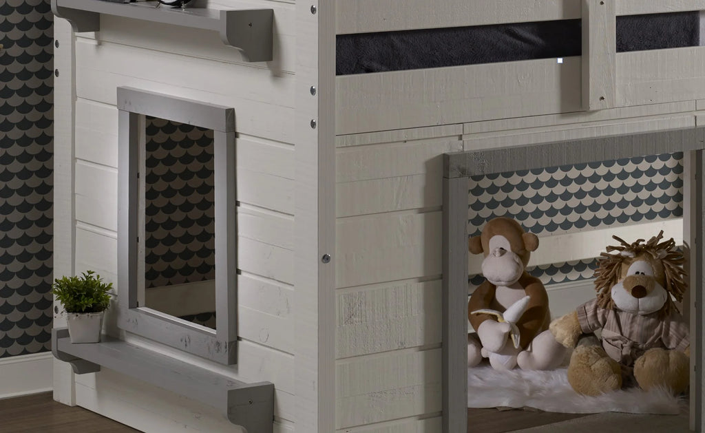 White & Grey Low Loft H189221