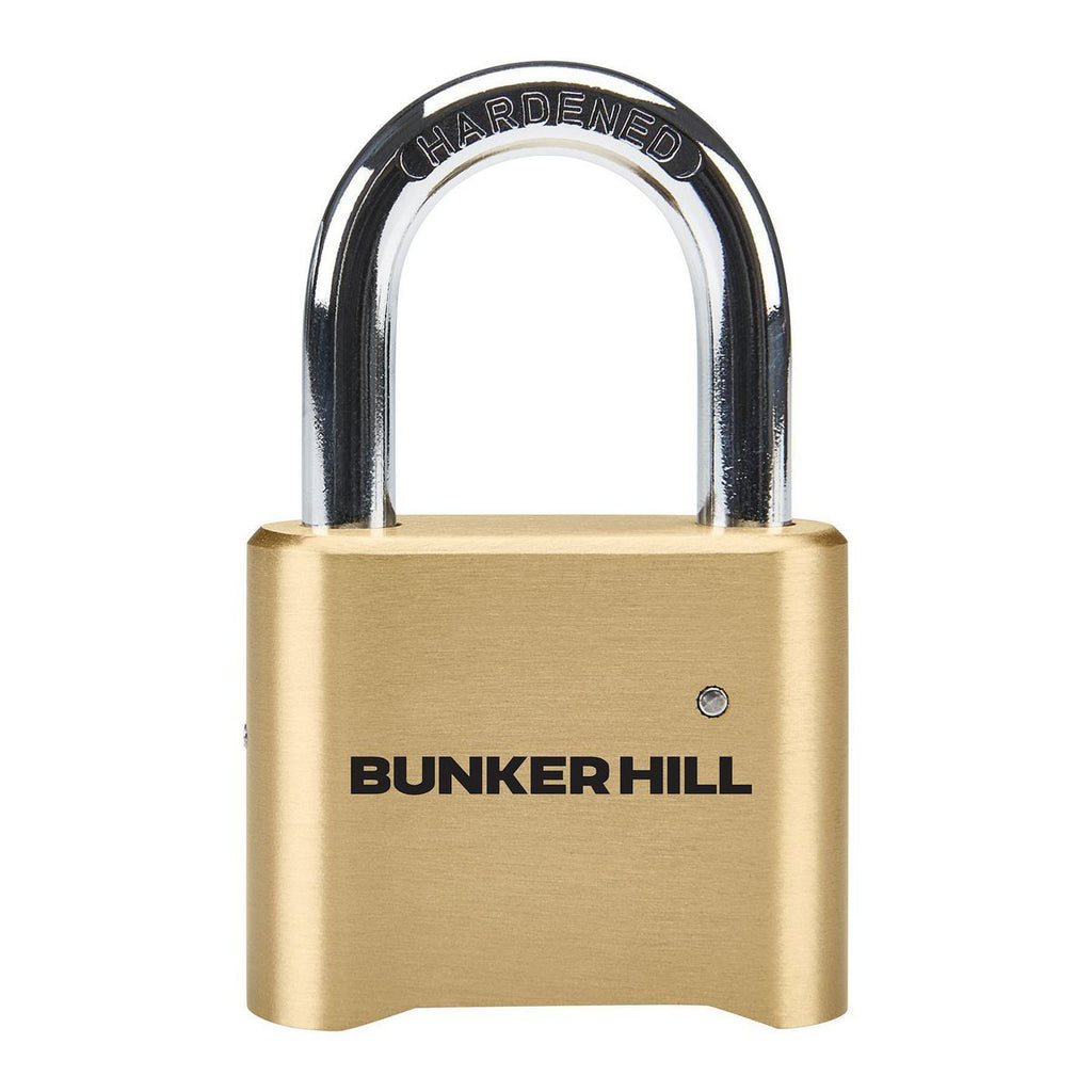 2 in. Solid Body Brass Combination Padlock W712987