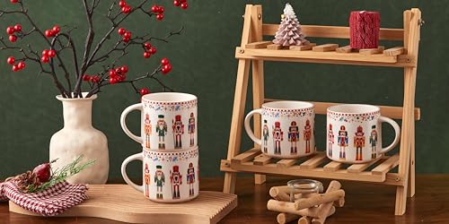 Ceramic Mug Set of 4, 16oz H605