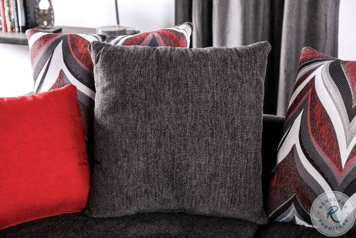 Gray Loveseat S11190