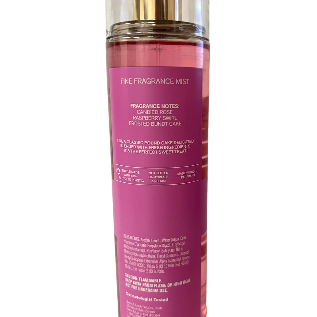 Sweet Petal Pound Cake Fragrance Mist Set 8 fl oz M50822