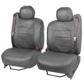 Gray PU Leather Seat Covers for SUV and Pick Up Trucks A972407