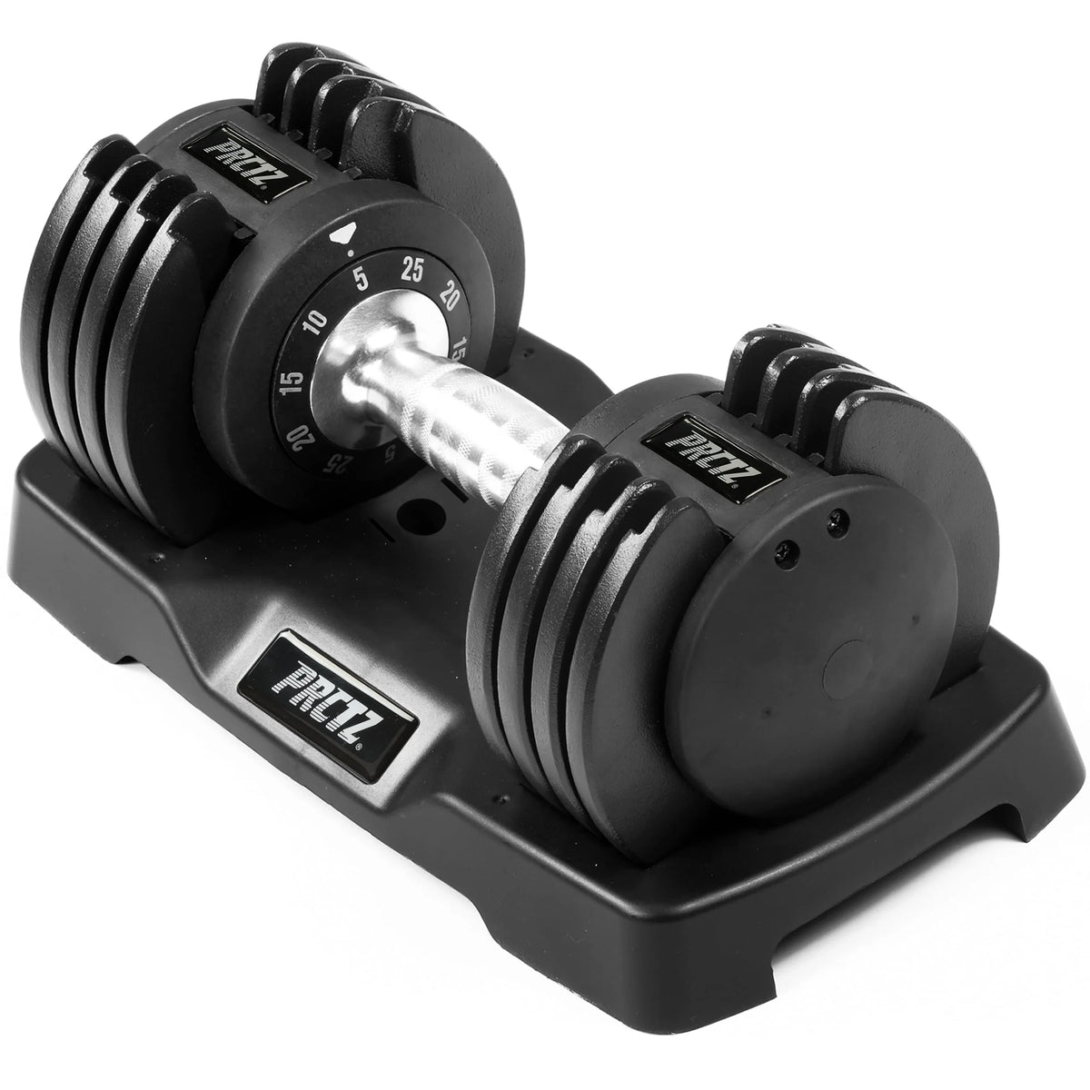 5-25lb Adjustable Dumbbell Black K9385