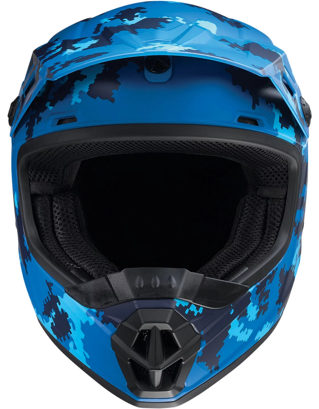 Youth MX Offroad Helmet Blue MD H424