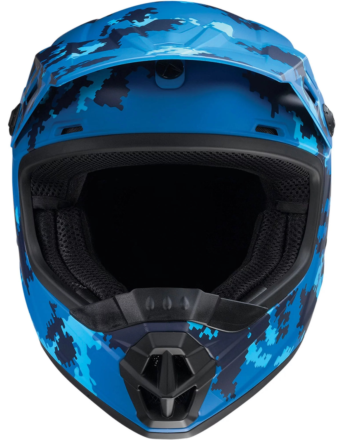 Youth MX Offroad Helmet Blue MD H424