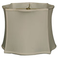 White 13 x 14 x 10.5 Square Lamp Shade J945