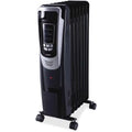 Black 1500 W Electric Radiator Heater I10851