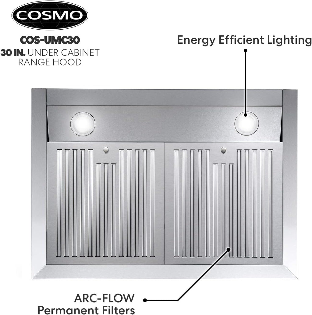 30 in. Under Cabinet Stainless Steel Range Hood F136425