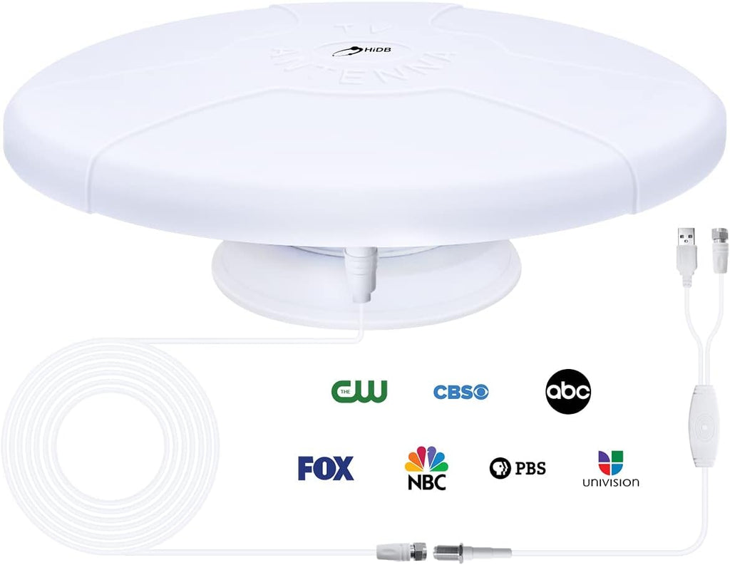 Amplified Digital HD TV Antenna with Magnetic Base A1352