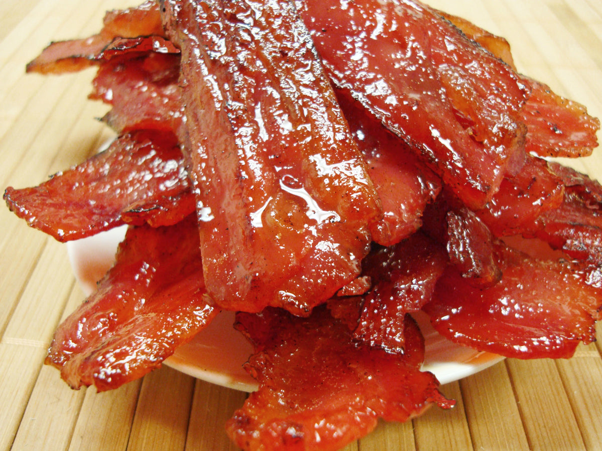 Fire-Grilled Bacon Jerky Original Flavor 8 oz S4273