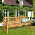 Solid Wood Garden Bench W5948