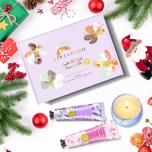 Candles & Hand Cream Lotion Gift Set I572777