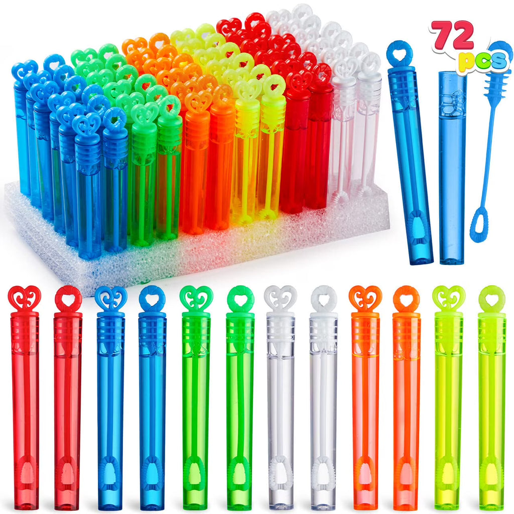72PCS Mini Bubble Wands Bulk Toy E330453