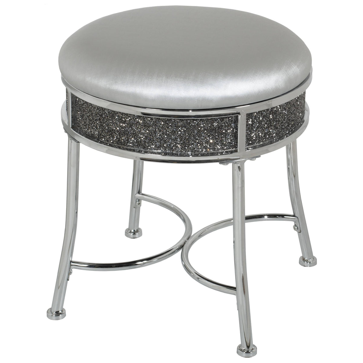 Chrome Vanity Stool K84684