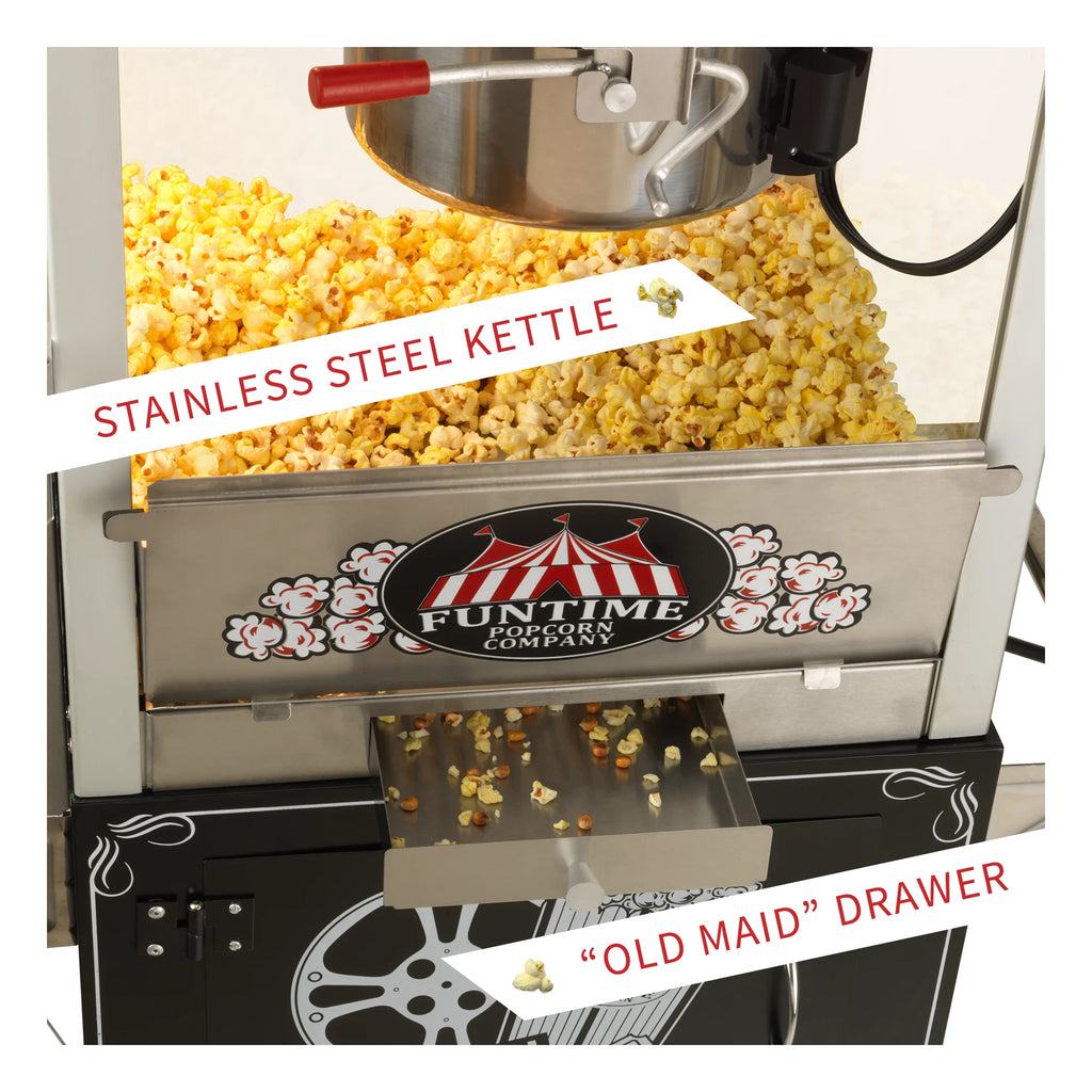 16oz Commercial Tabletop Popcorn Machine X8456
