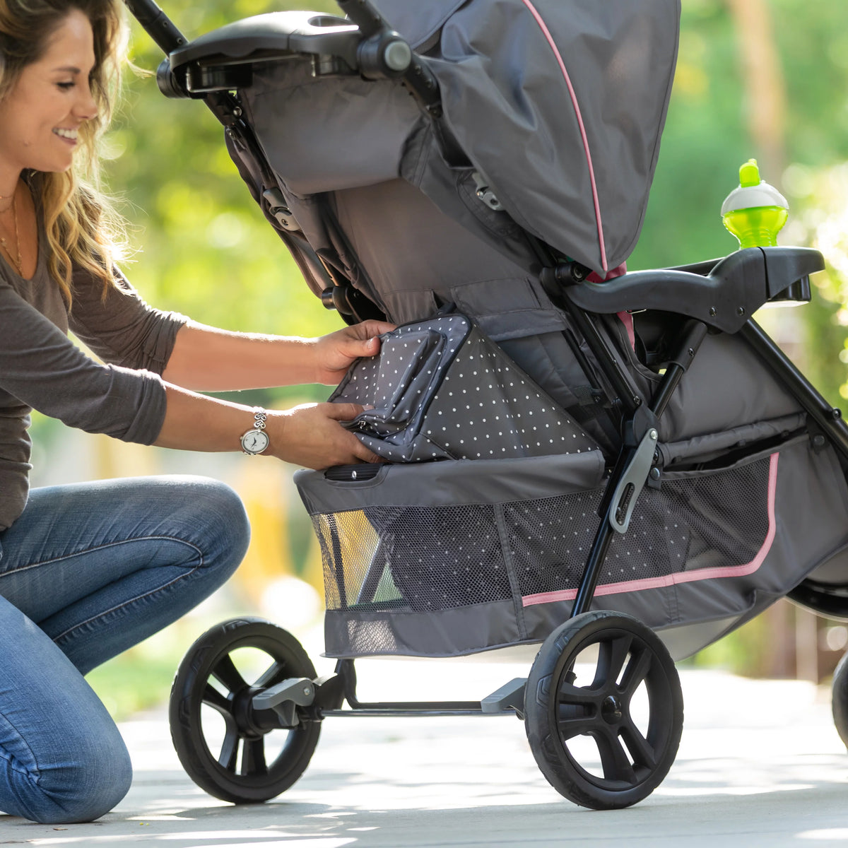 Pink Flamingo Travel System Stroller C554771